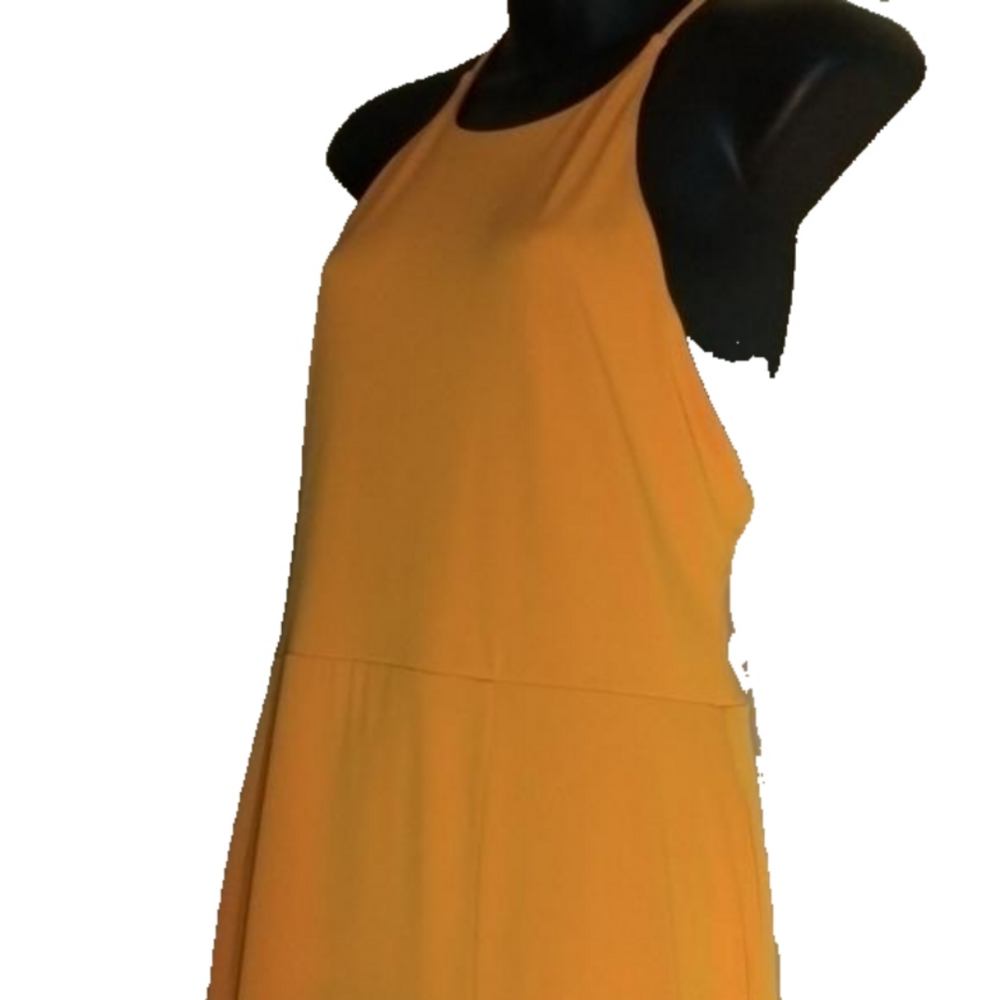 Express golden yellow maxi dress. Size medium. Beautiful color for Summer. - Picture 4 of 11